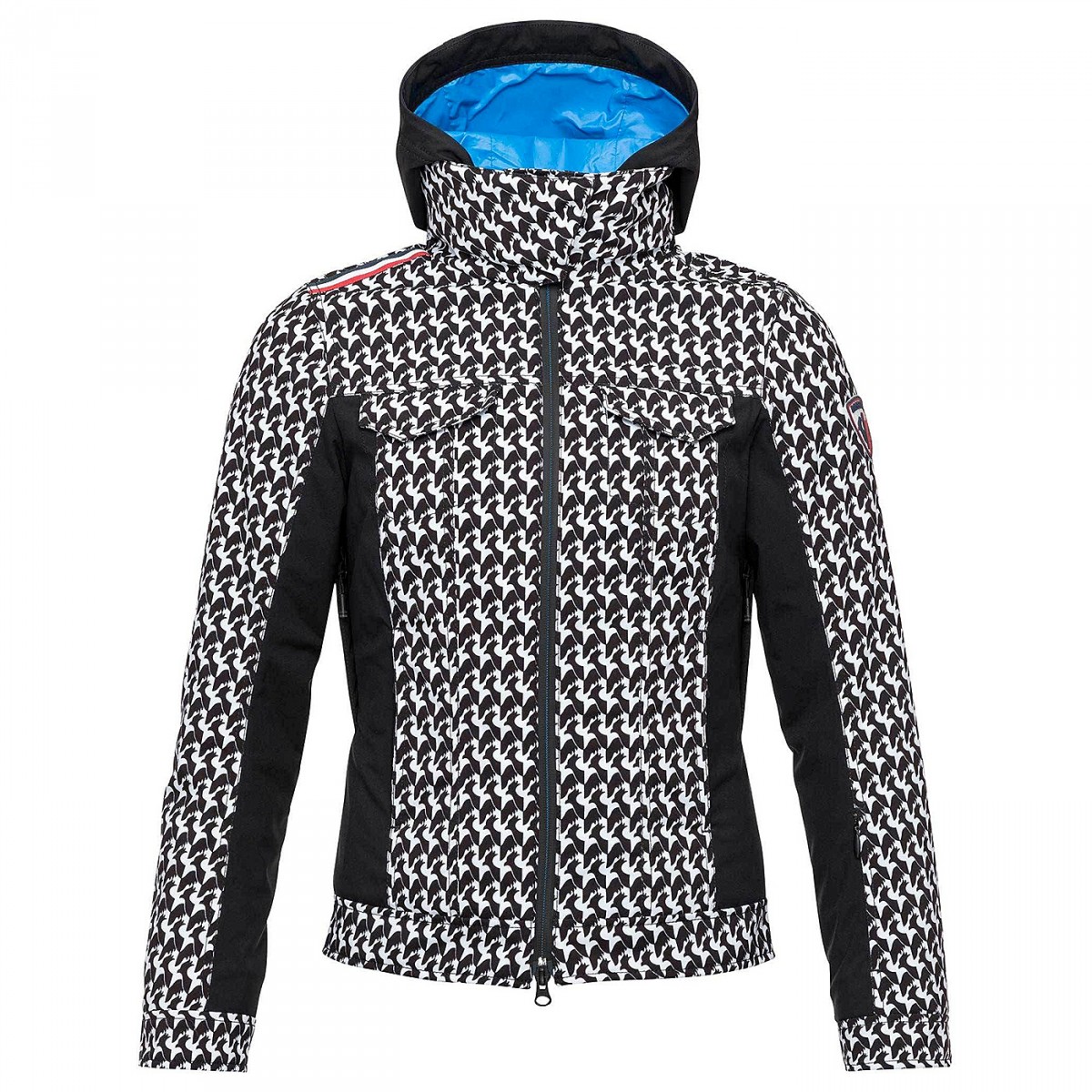 watercolor ski jacket