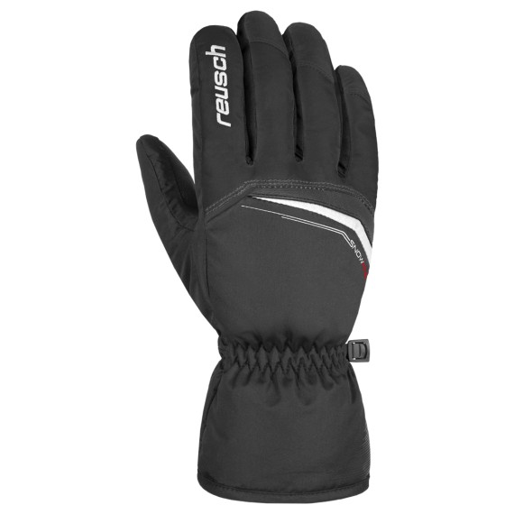 Guanti Sci Reusch Snow King nero-bianco