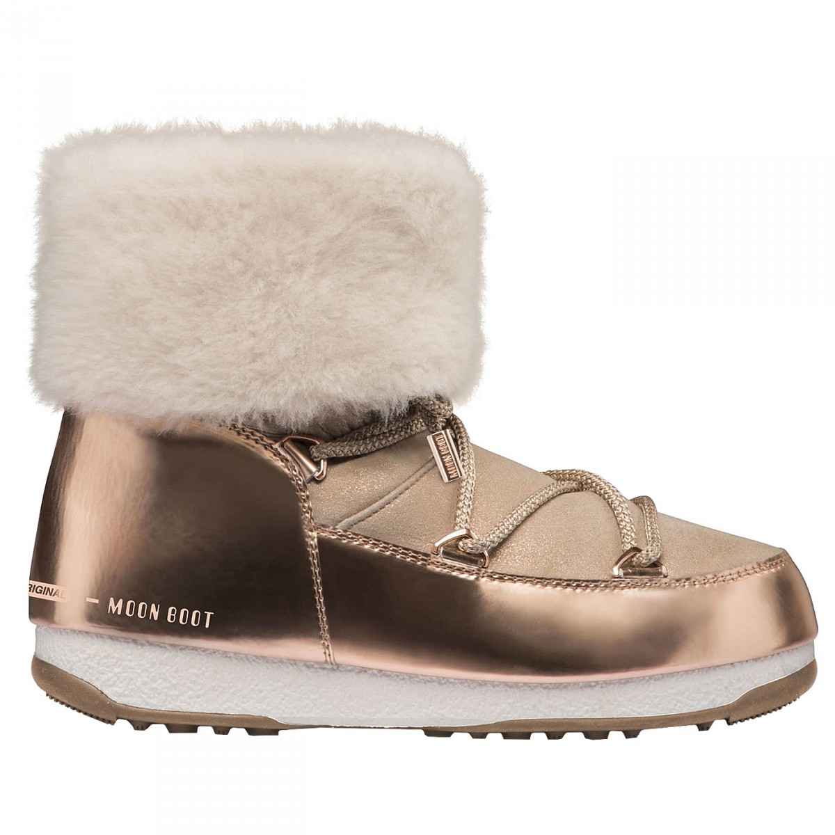 bottes de neige avec crampons integres