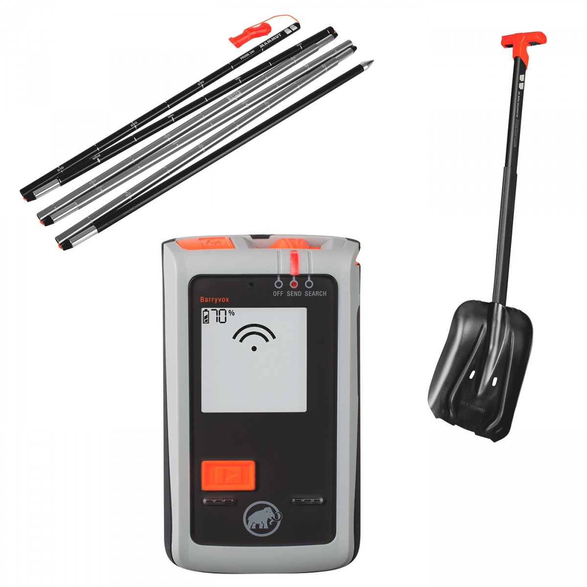 Avalanche beacon Mammut Barryvox Mountain safety EN