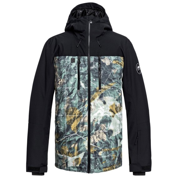 Giacca snowboard Quiksilver Mission Block Uomo