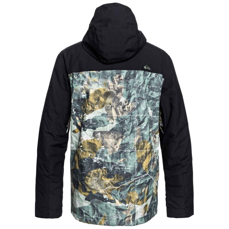 Giacca snowboard Quiksilver Mission Block Uomo