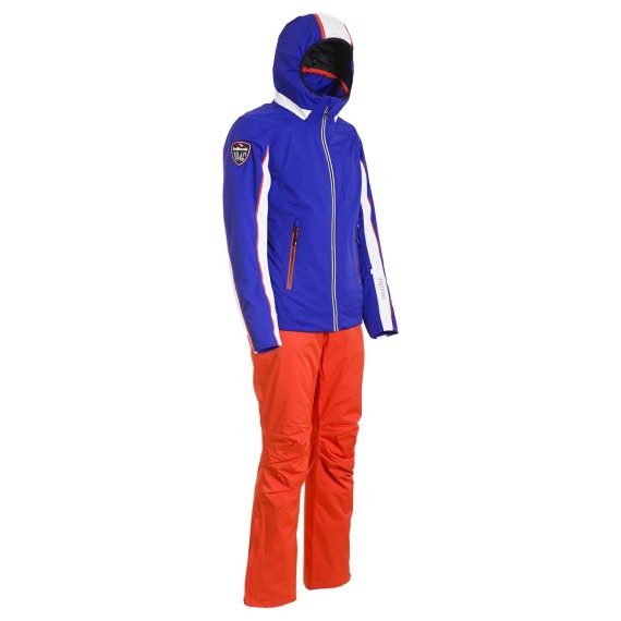 Completo sci Bottero Ski Afton royal-bianco-arancio