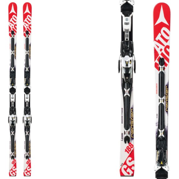 sci Atomic Redster Doubledeck 3.0 Gs + attacchi X12 Tl ome ATOMIC Race carve - sl - gs