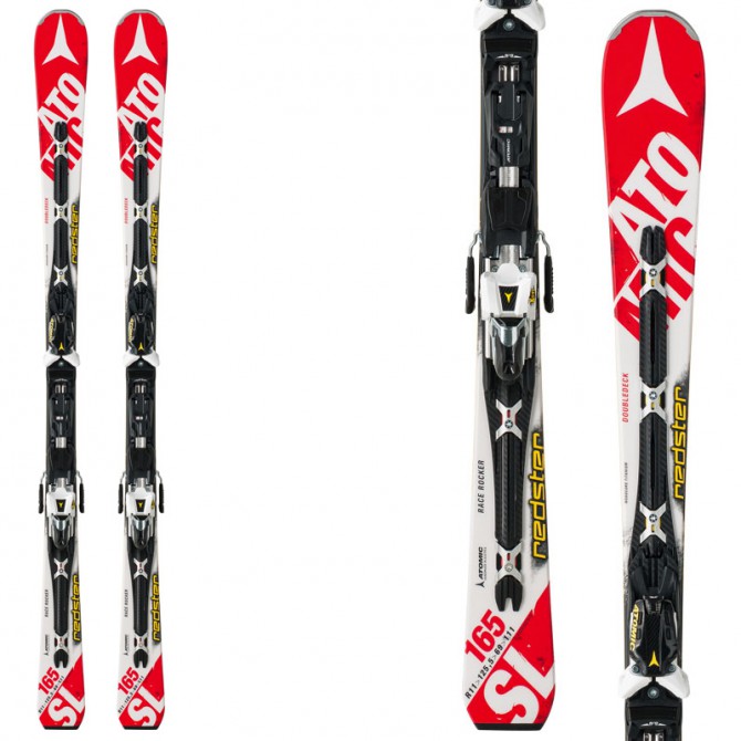 sci Atomic Redster Doubledeck 3.0 SL + attacchi X12 Tl ome ATOMIC Race carve - sl - gs