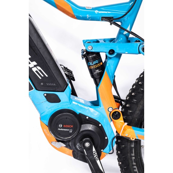 Haibike XDURO ALLMNT 6.0 azzurro arancione