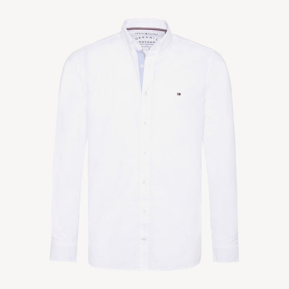 Camicia Tommy Hilfiger Organic Oxford bright white