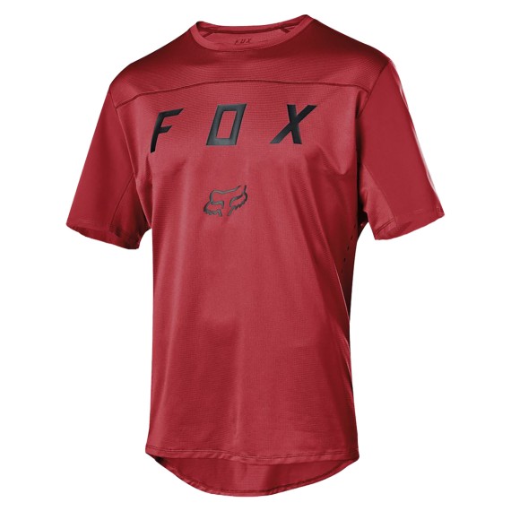 T-shirt Ciclismo FoxFlexair Moth Jersey rosso