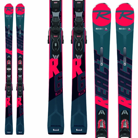 Esquí Rossignol React R6 Compact + fijaciones Xpress 11 Gw B83
