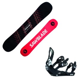 Snowboard Rossignol Sawblade Wide con fijaciones Viper M/L