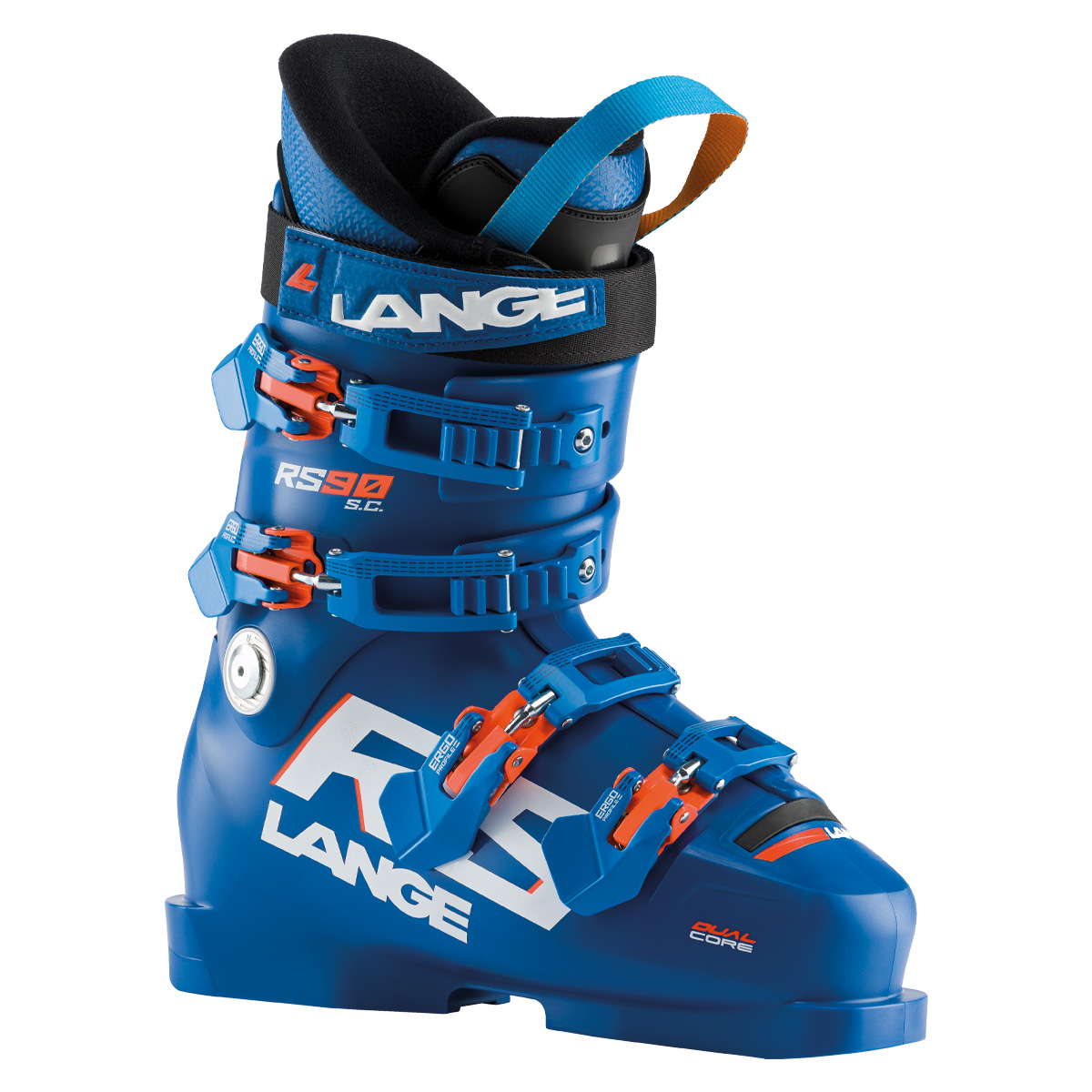Scarponi Sci Lange RS 90 S.C. (Colore: Blu arancione, Taglia: 22.5)