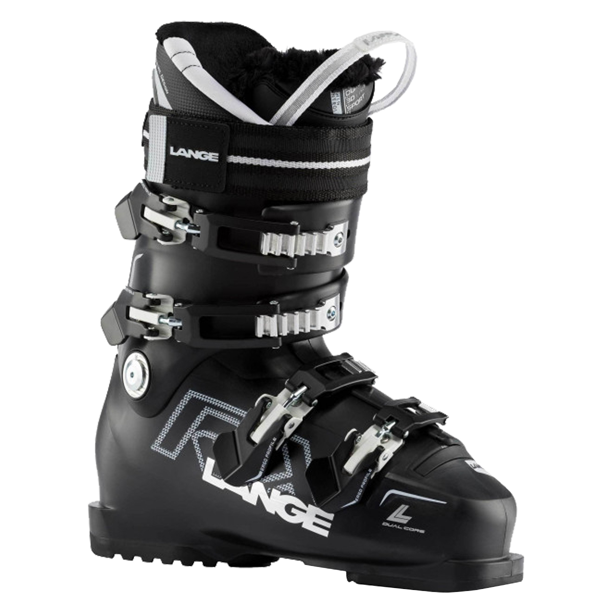 Scarponi Sci Lange RX 80W LV (Colore: nero bianco, Taglia: 23)