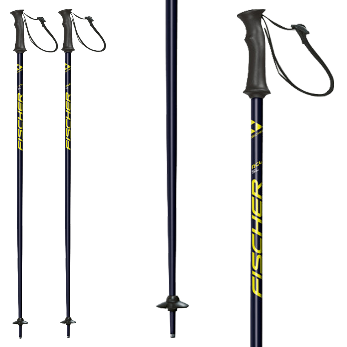 Bastoni Da Sci Di Fondo Fischer OneWay Storm 6 - Con Carbonio 30% - Foto 3