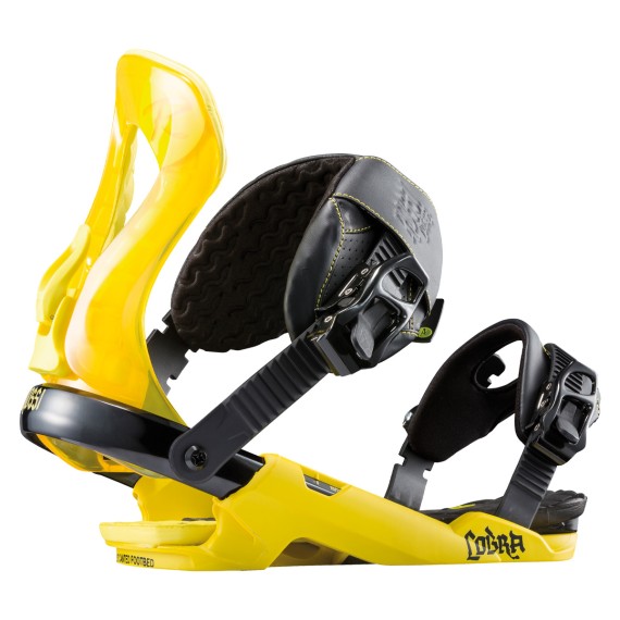 Attacchi snowboard Rossignol Cobra Yellow M/L