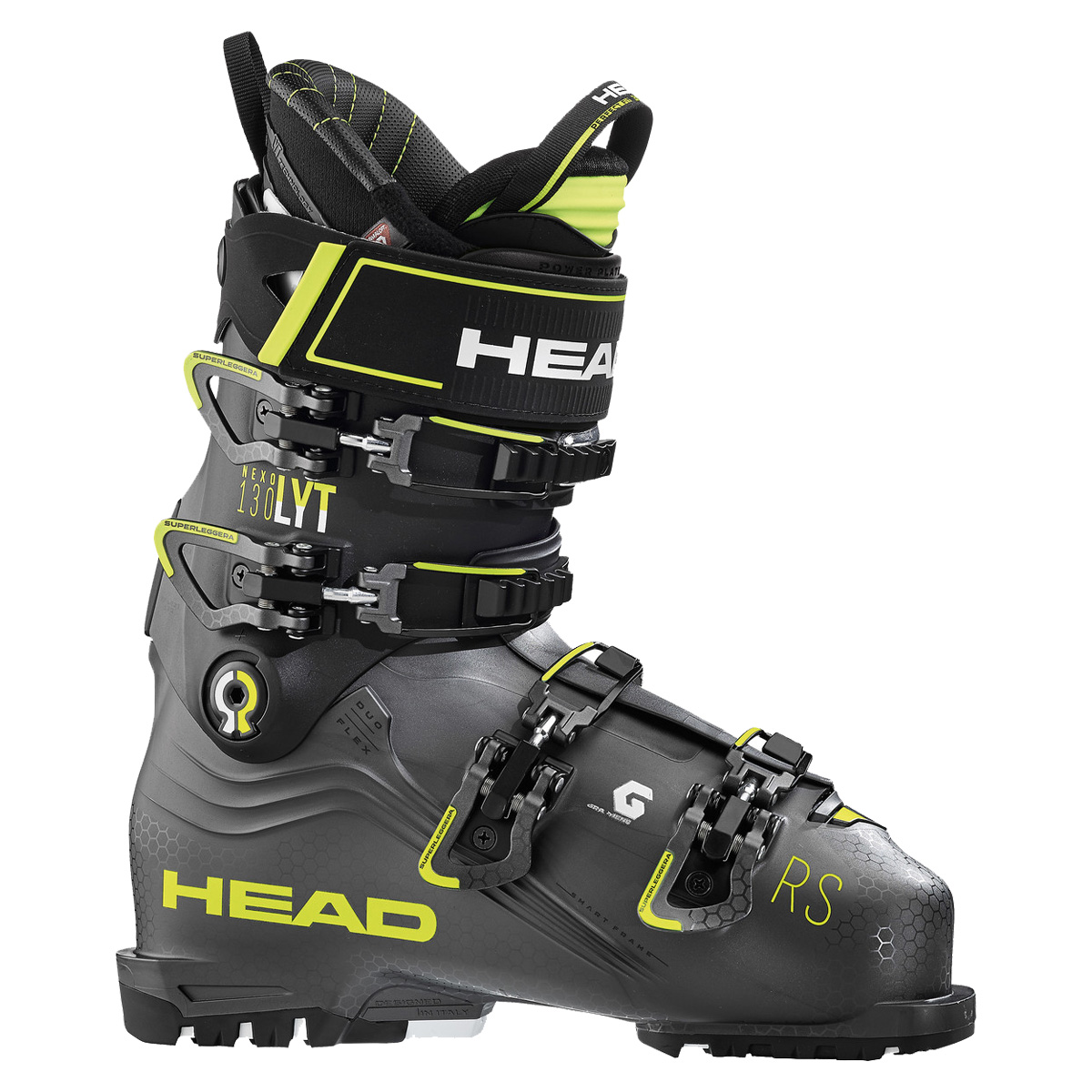 Scarponi sci Head Nexo Lyt 130 rs (Colore: antracite-giallo, Taglia: 28)