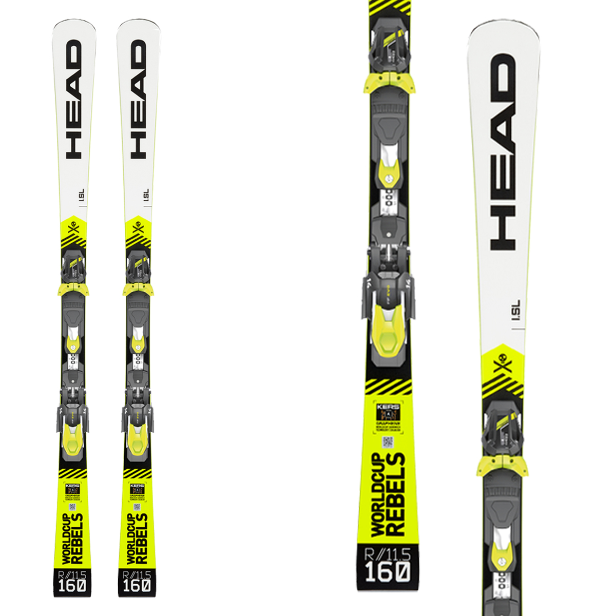 Ski Head WC Rebels I.SL, with bindings Freeflex Evo 14 Brake 85 EN