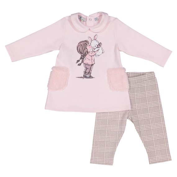 Complete two-piece Melby stretch baby girl