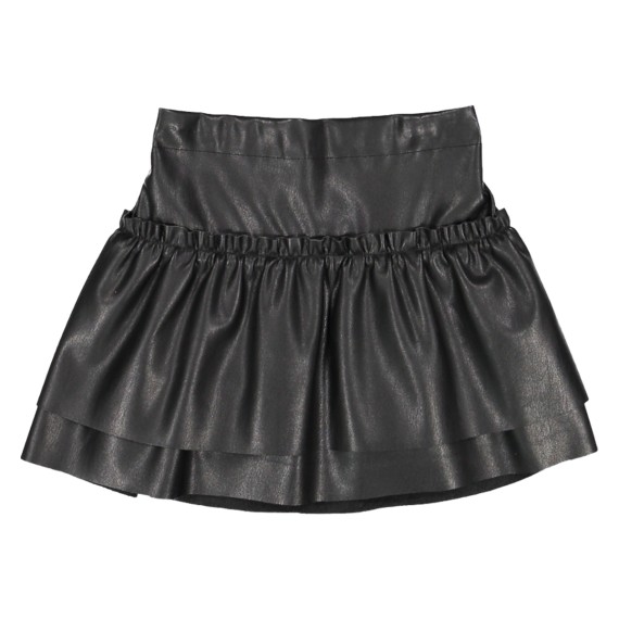 Melby girl's faux leather skirt