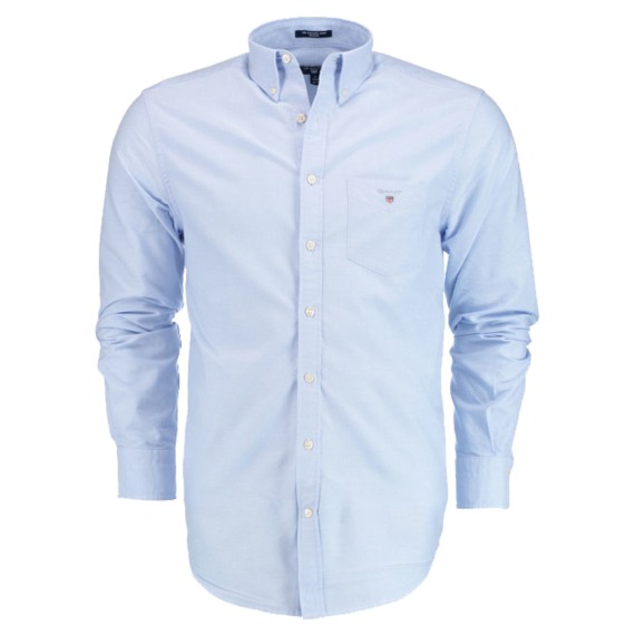 Camicia Gant The Oxford azzurro