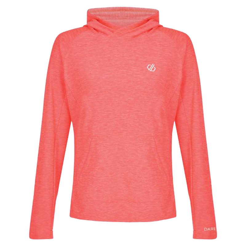 Maglia DARE 2B Sprint Cty Hoodie Fiery Coral