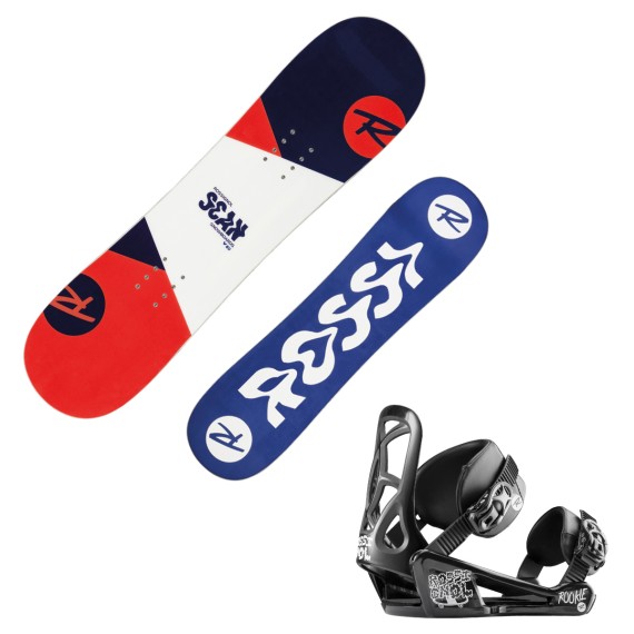Snowboard Rossignol Scan + fixations Rookie