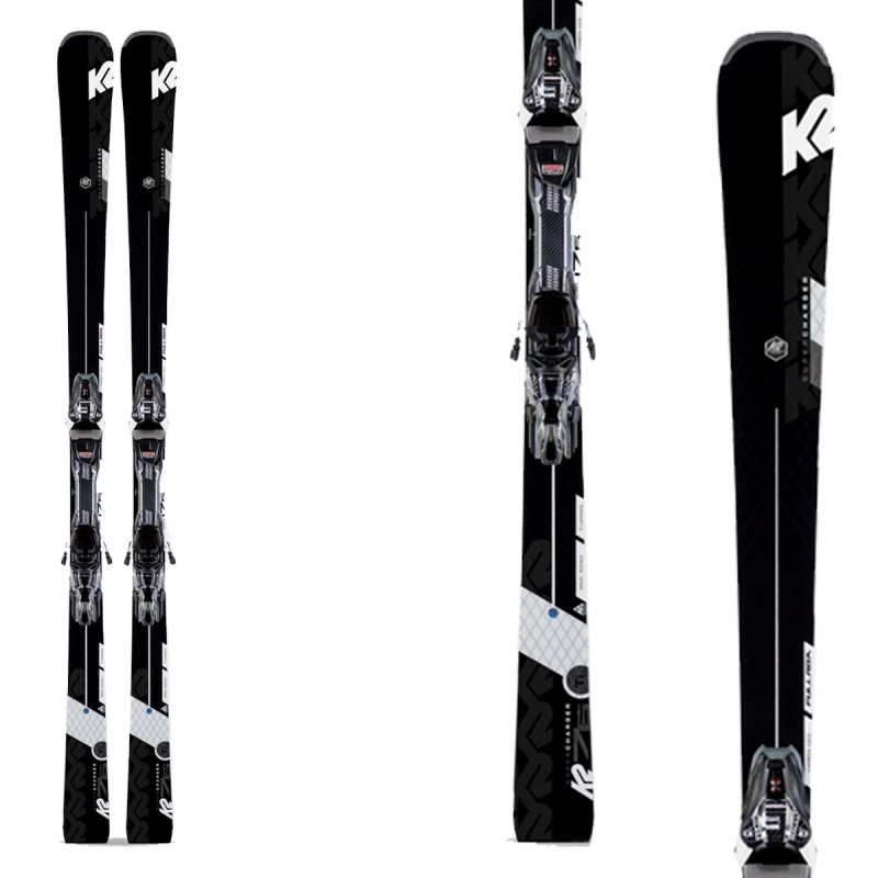 K2 ski Super Charger avec attache Mxcell 12 Tcx