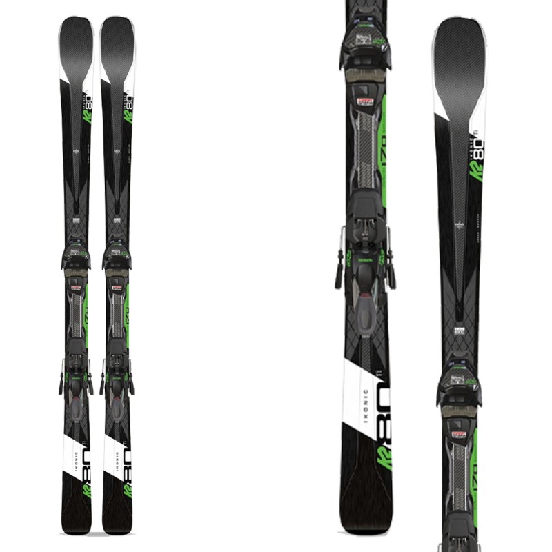 K2 ski Ikonic 80Ti avec attaque Mxc 12 Tcx