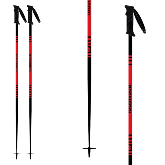 Ski poles Rossignol Stove Red