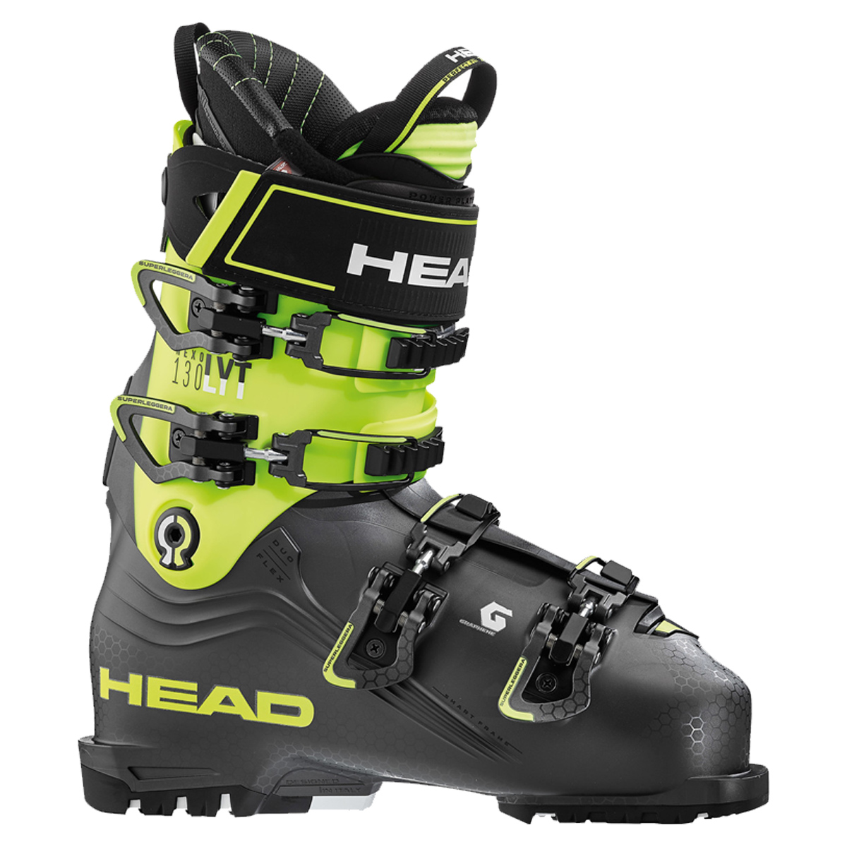 Scarponi Sci Head Nexo LYT 130 (Colore: antracite gialo, Taglia: 28)