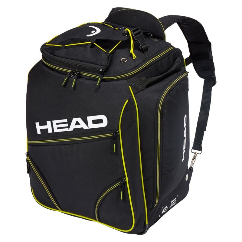Zaino Porta Scarponi Head Heatable Bootbag nero giallo
