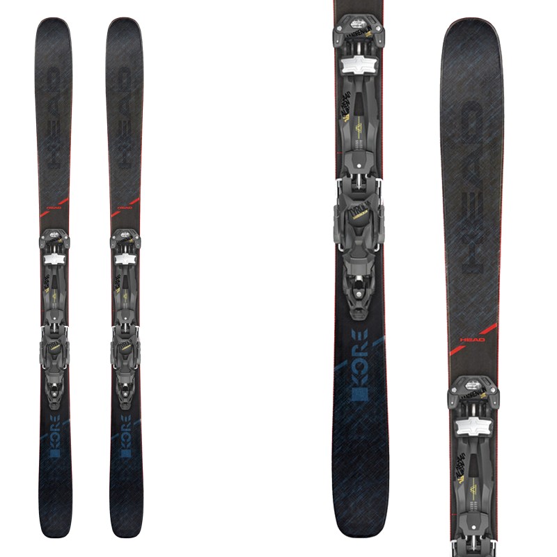 Ski Head Kore 99 with bindings Attack2 13 and with plate Power Brake Race Pro 110