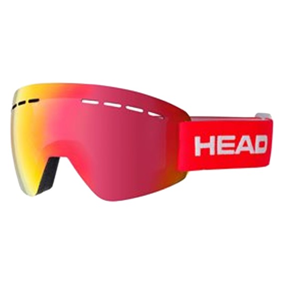 Maschera sci Head Solar rosso