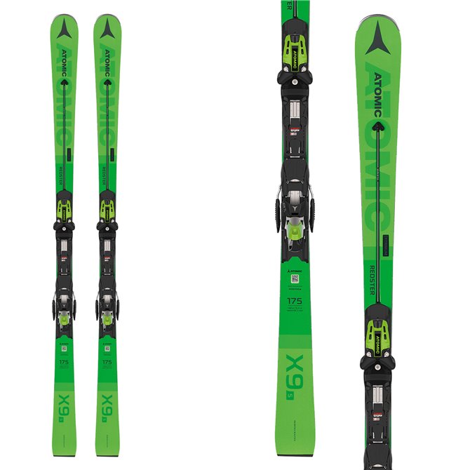 Sci Atomic Redster X9 S con attacchi X 14 TL RS ATOMIC Race carve - sl - gs