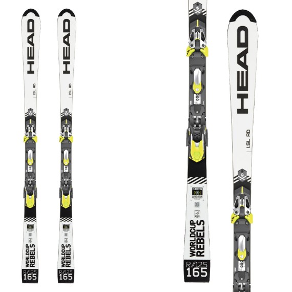 Ski Head WC Rebels iSL RD Pro avec fixations Freeflex Evo 16X Brake 85