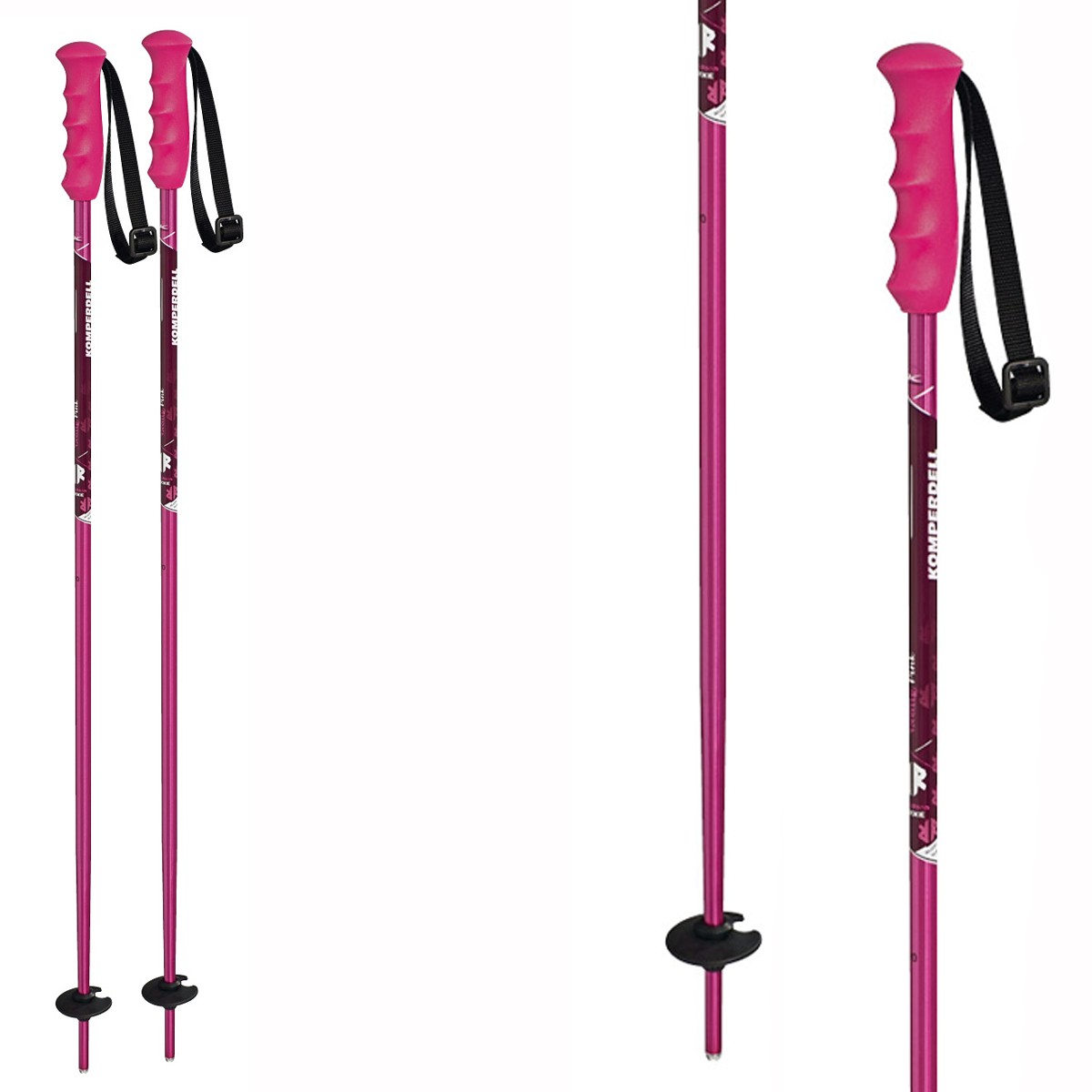 Bastoni sci Komperdell Really (Colore: pink, Taglia: 95)