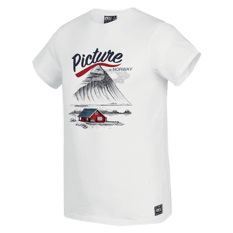 T-shirt Picture Norway white