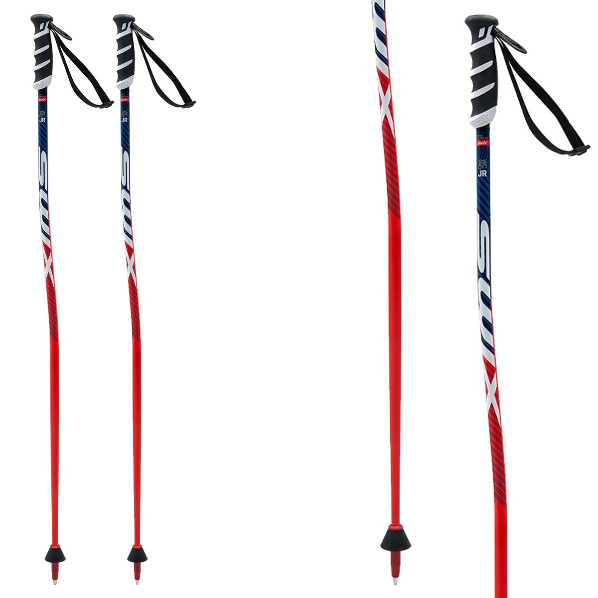 Bastoni sci Swix WC Pro SG (Colore: rosso-blu, Taglia: 100)