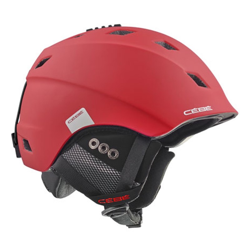 CEBE' Cebé Ivory Red White ski helmet