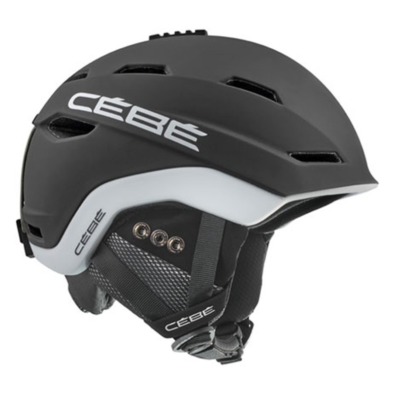 CEBE' Cebé Ventur black white ski helmet
