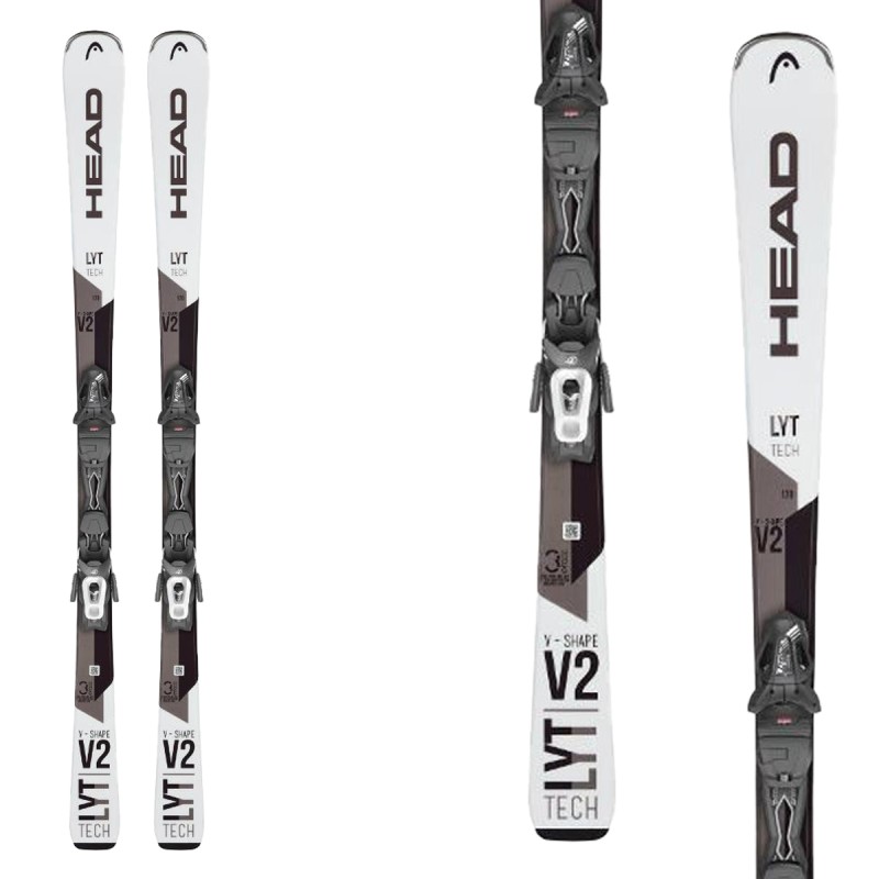 Ski Head V-Shape V2 R Lyt with bindings PR10 GW