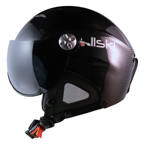 BULLSKI Visera de casco de esquí Bullski Cabon