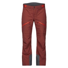 Pantalone alpinismo Haglofs Nengal 3L maroon red-haba nero