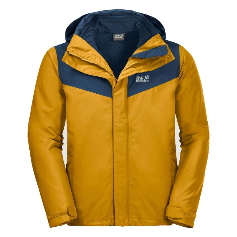 JACK WOLFSKIN Giacca da sci Arland 3in1 Jack Wolfskin per uomo