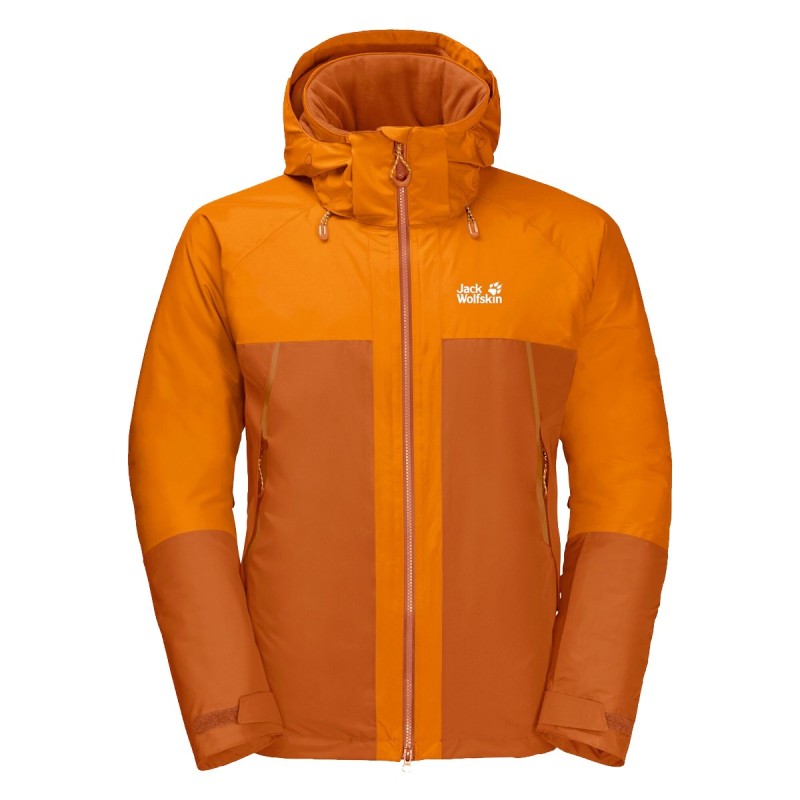 Giacca Sci Jack Wolfskin Powder Mountain dark lacquer red
