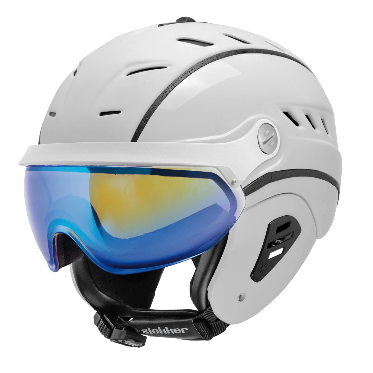 Ski helmet Slokker Bakka visor EN