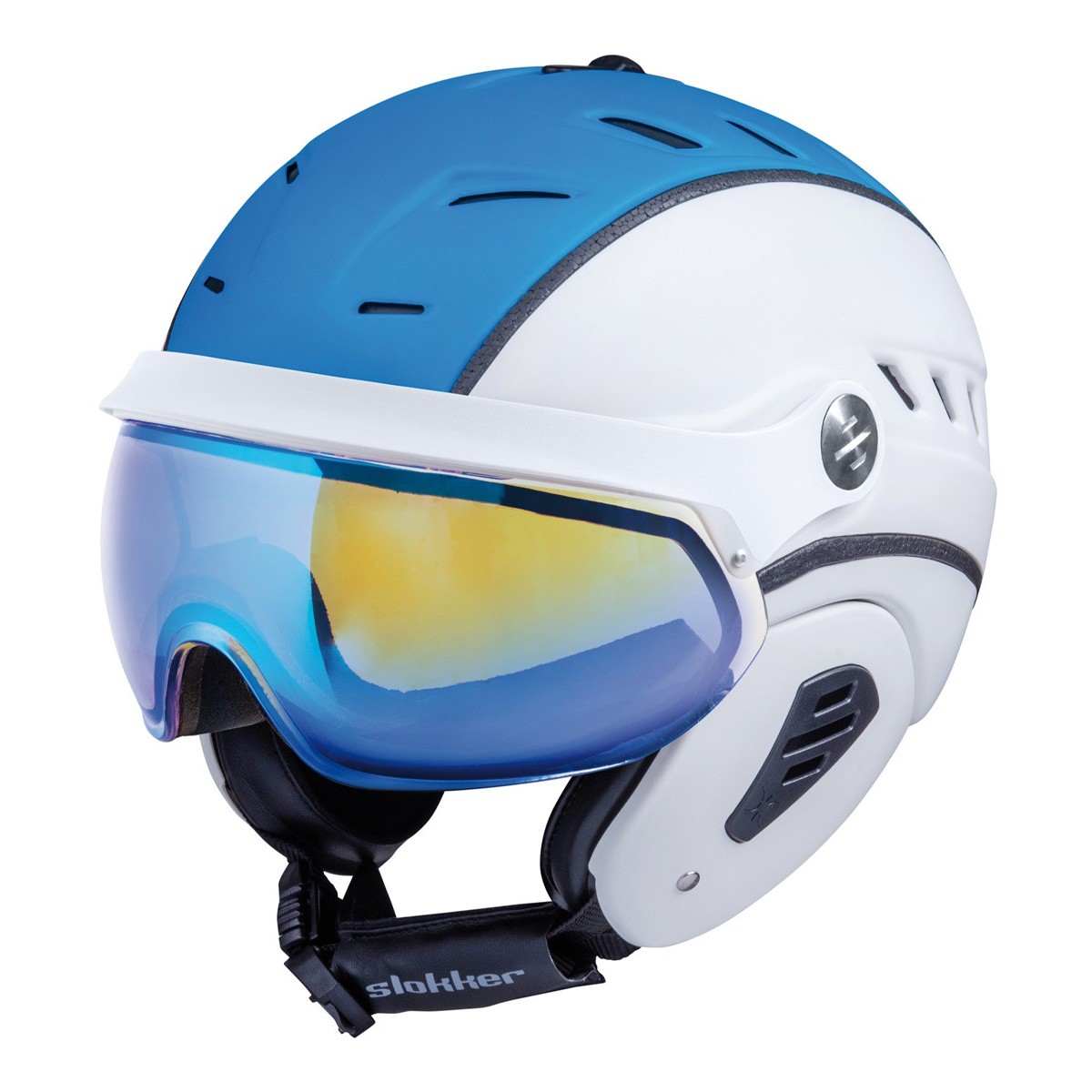 Casque de ski visière Slokker Bakka FR