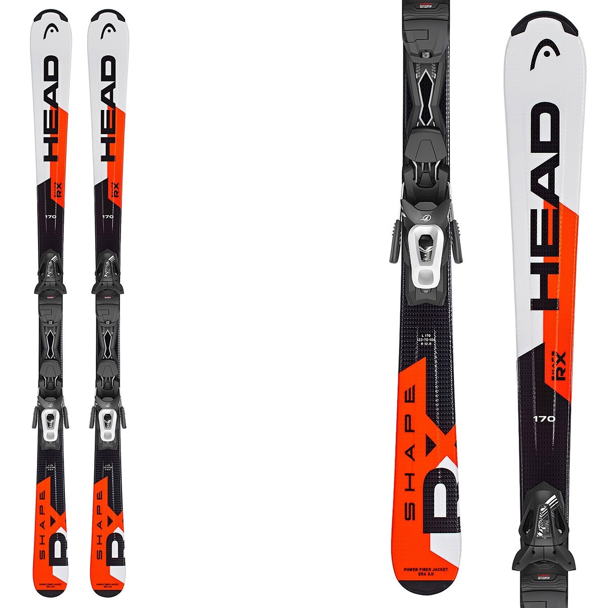 Ski Head Shape RX R Track con fijaciones Sp10 | ES