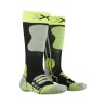 Calze sci X-Socks 4.0 anthracite mel-green lime