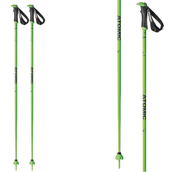 Ski poles Atomic Redster X Sqs green