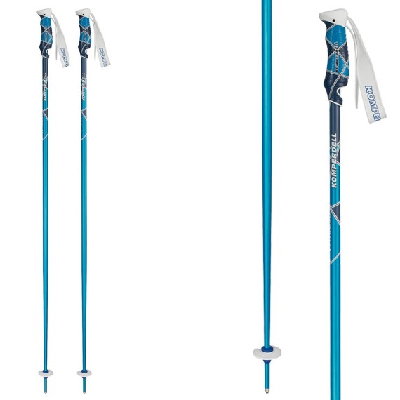 Bâtons ski Komperdell Virtuoso bleu